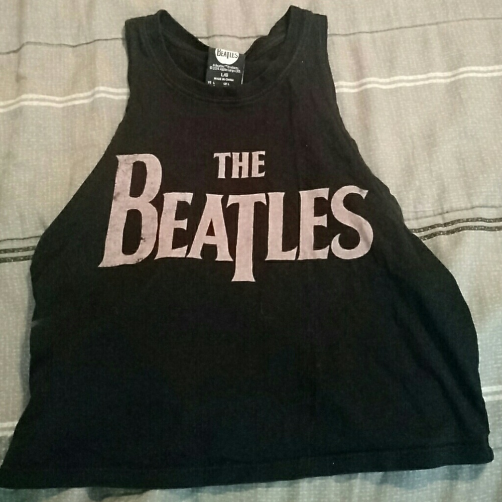 Beatles crop top
